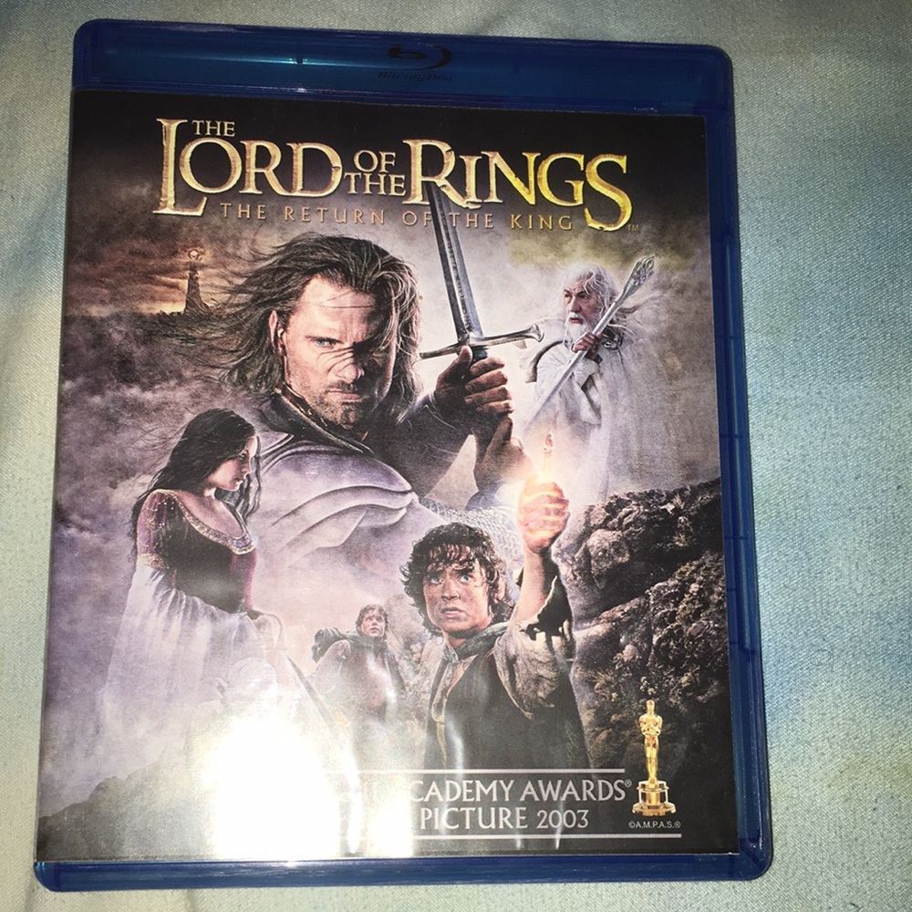 The lord of the rings Blu-ray